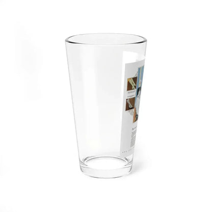 Advertisment for McCallum Hosiery, Harper's Bazaar, June 1926 (Magazine Illustration) Pint Glass 16oz - Go Mug Yourself