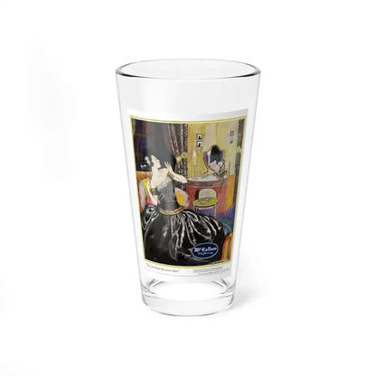 Advertisment for McCallum Hosiery, Harper's Bazaar, May 1922 (Magazine Illustration) Pint Glass 16oz 16oz - Go Mug Yourself