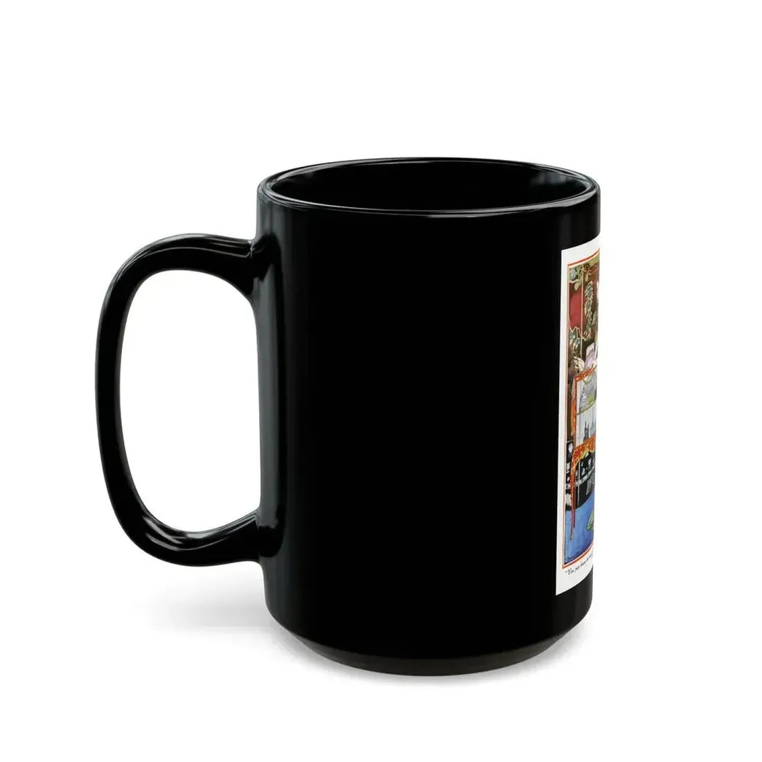Advertisment for McCallum Hosiery, Harper's Bazaar, October 1922 - Black Coffee Mug - Go Mug Yourself