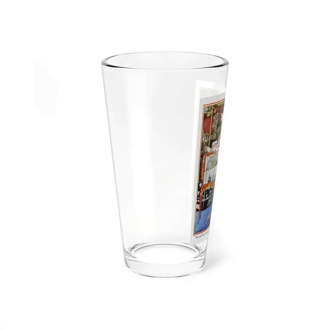 Advertisment for McCallum Hosiery, Harper's Bazaar, October 1922 (Magazine Illustration) Pint Glass 16oz - Go Mug Yourself