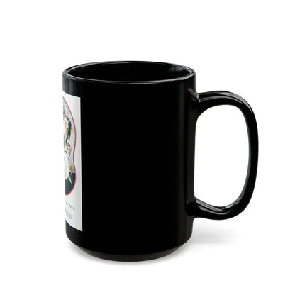 Advertisment for McCallum Hosiery, Harper's Bazaar, October 1924 - Black Coffee Mug - Go Mug Yourself