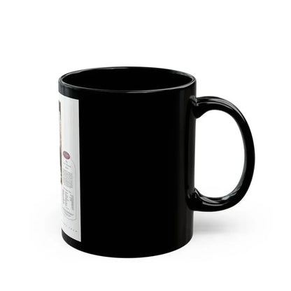 Advertisment for McCallum Hosiery, Harper's Bazaar, October 1926 - Black Coffee Mug - Go Mug Yourself