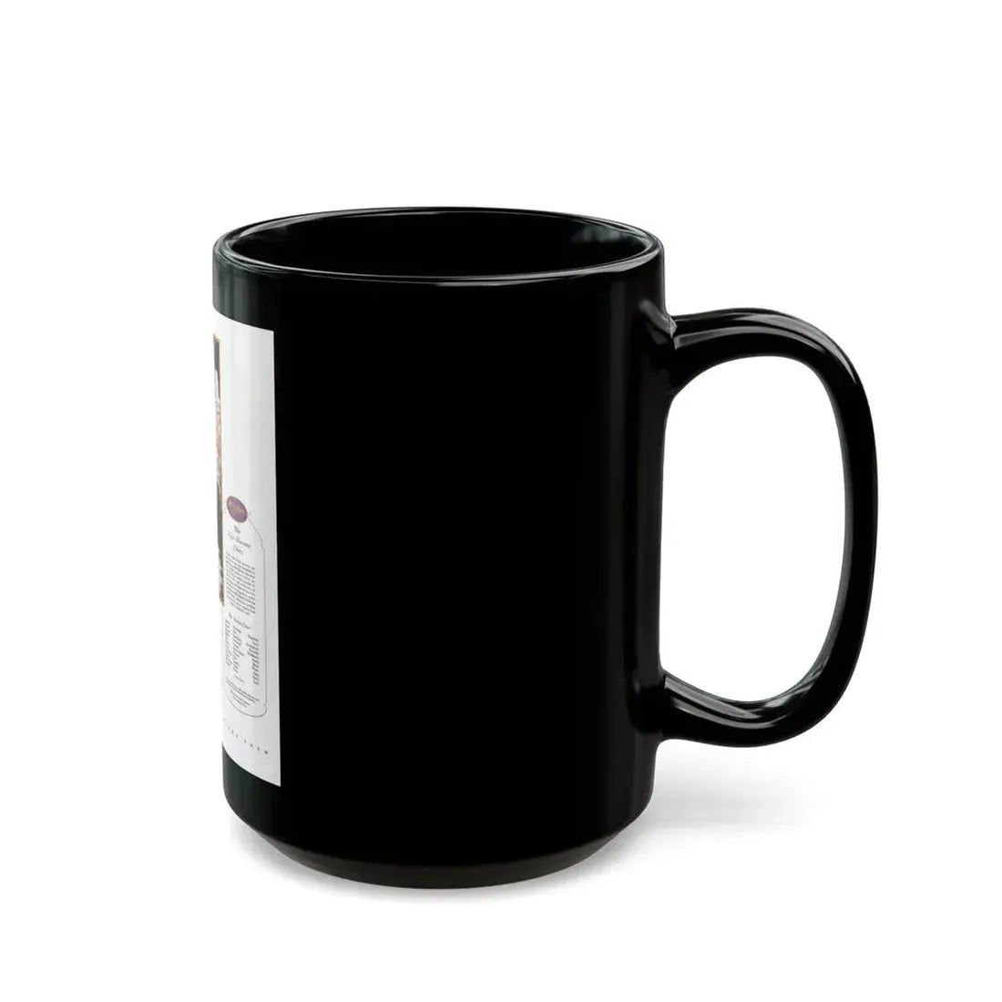 Advertisment for McCallum Hosiery, Harper's Bazaar, October 1926 - Black Coffee Mug - Go Mug Yourself