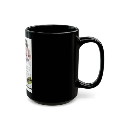 Advertisment for Palmolive, Vogue, June 15, 1912 (2) - Black Coffee Mug - Go Mug Yourself