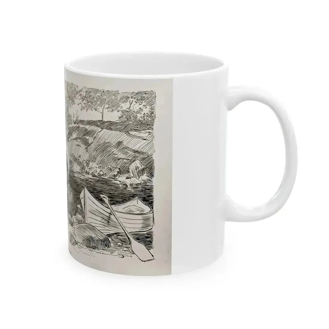 Advice to Students, Life magazine, July 12, 1900 - White Coffee Mug - Go Mug Yourself