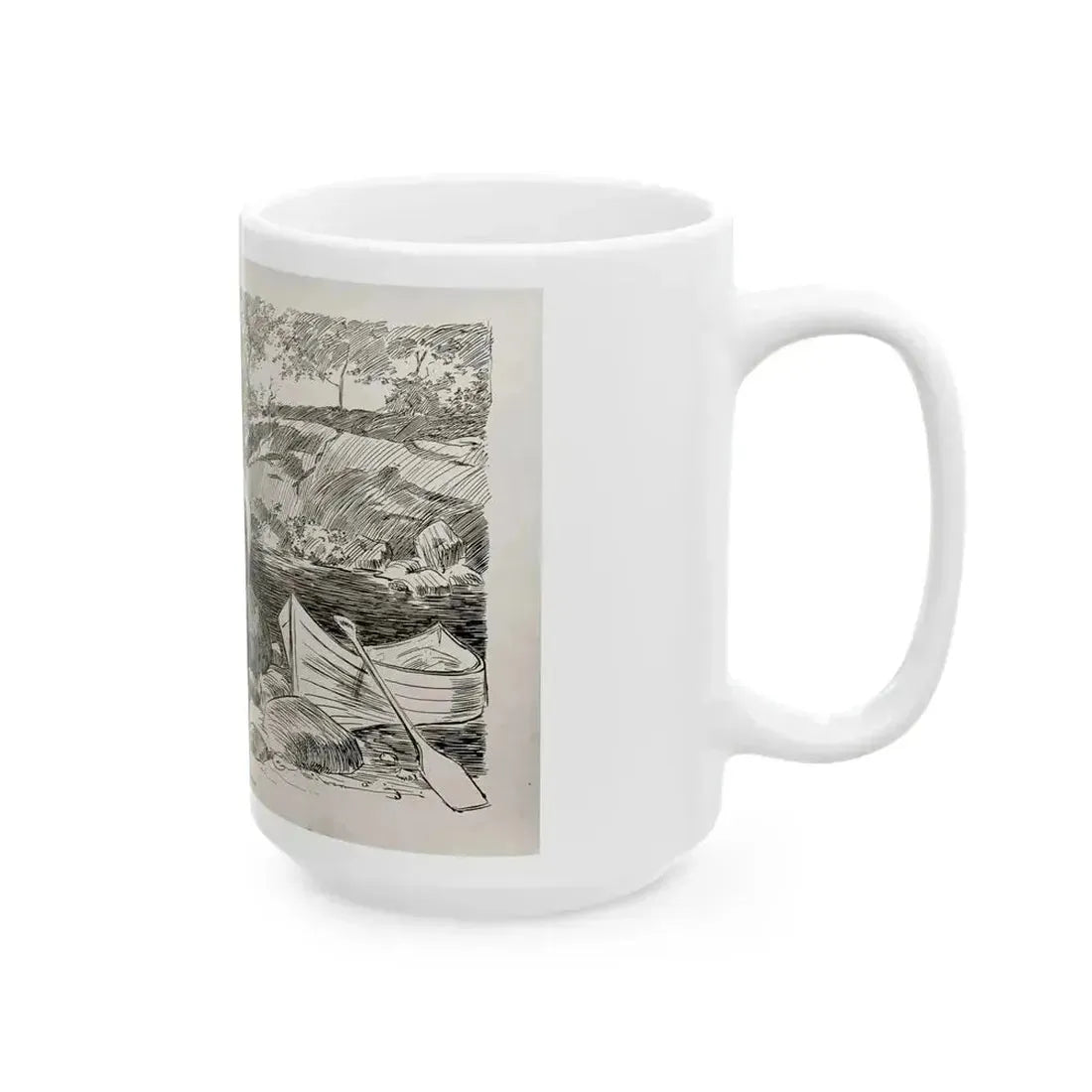 Advice to Students, Life magazine, July 12, 1900 - White Coffee Mug - Go Mug Yourself