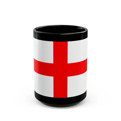 Flag of Milan Italy - Black Coffee Mug-15oz-Go Mug Yourself