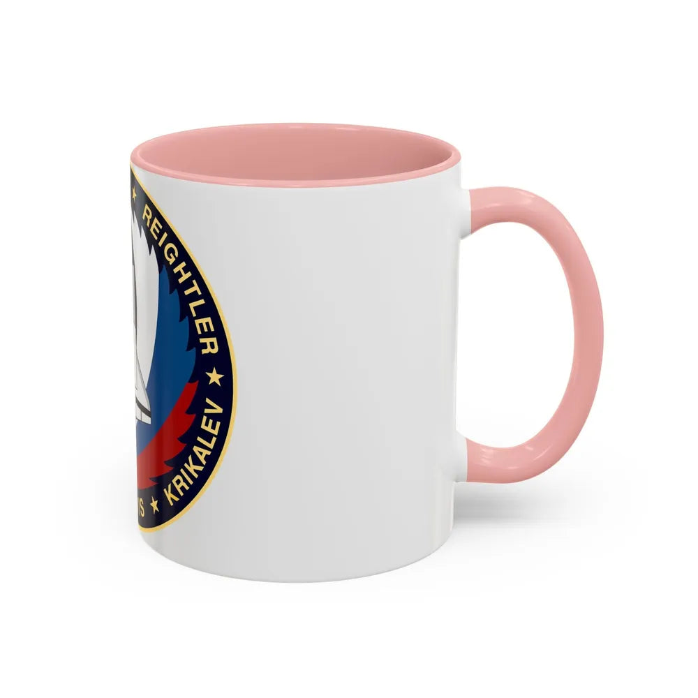 STS 60 (NASA) Accent Coffee Mug-Go Mug Yourself