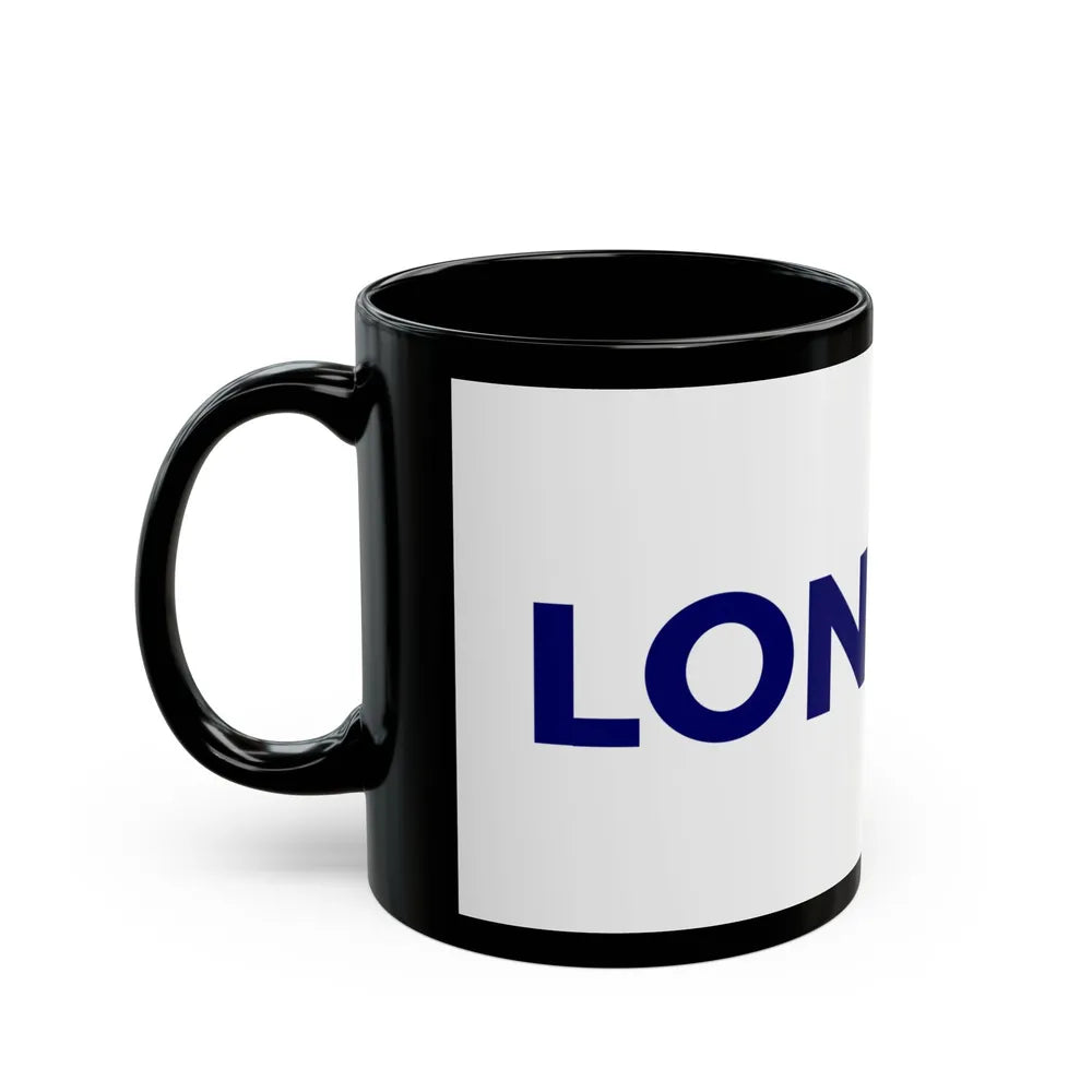 Flag of Greater London UK - Black Coffee Mug-Go Mug Yourself