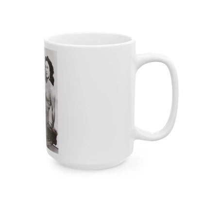 Patricia Medina #74 (Vintage Female Icon) White Coffee Mug-Go Mug Yourself