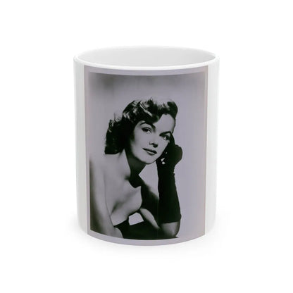 Helene Hayden #21 (Vintage Female Icon) White Coffee Mug-11oz-Go Mug Yourself