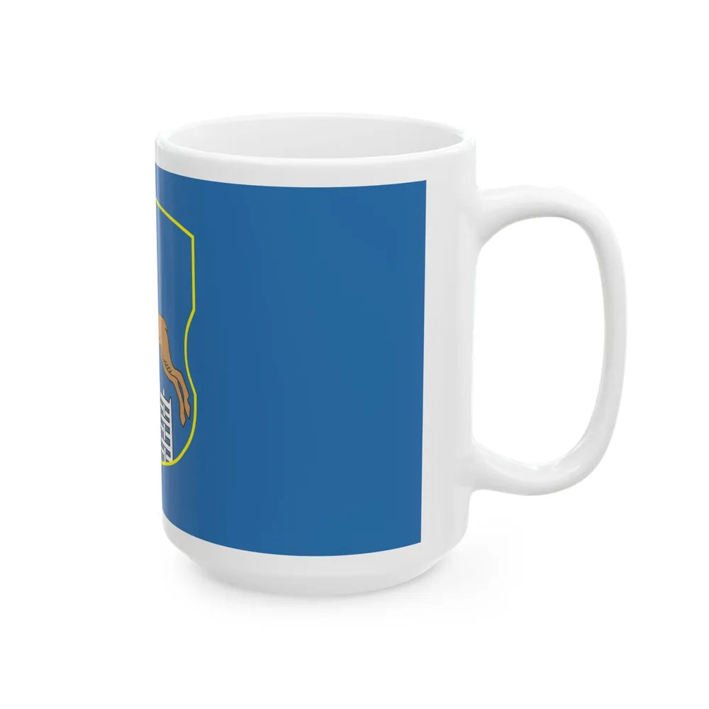 Flag of Hrodna Horadnia Grodno Russia - White Coffee Mug-Go Mug Yourself