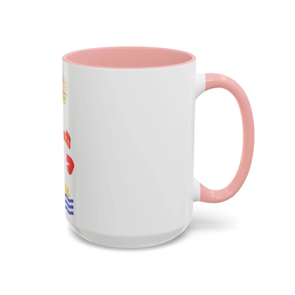 Pillars of Hercules - Accent Coffee Mug-Go Mug Yourself