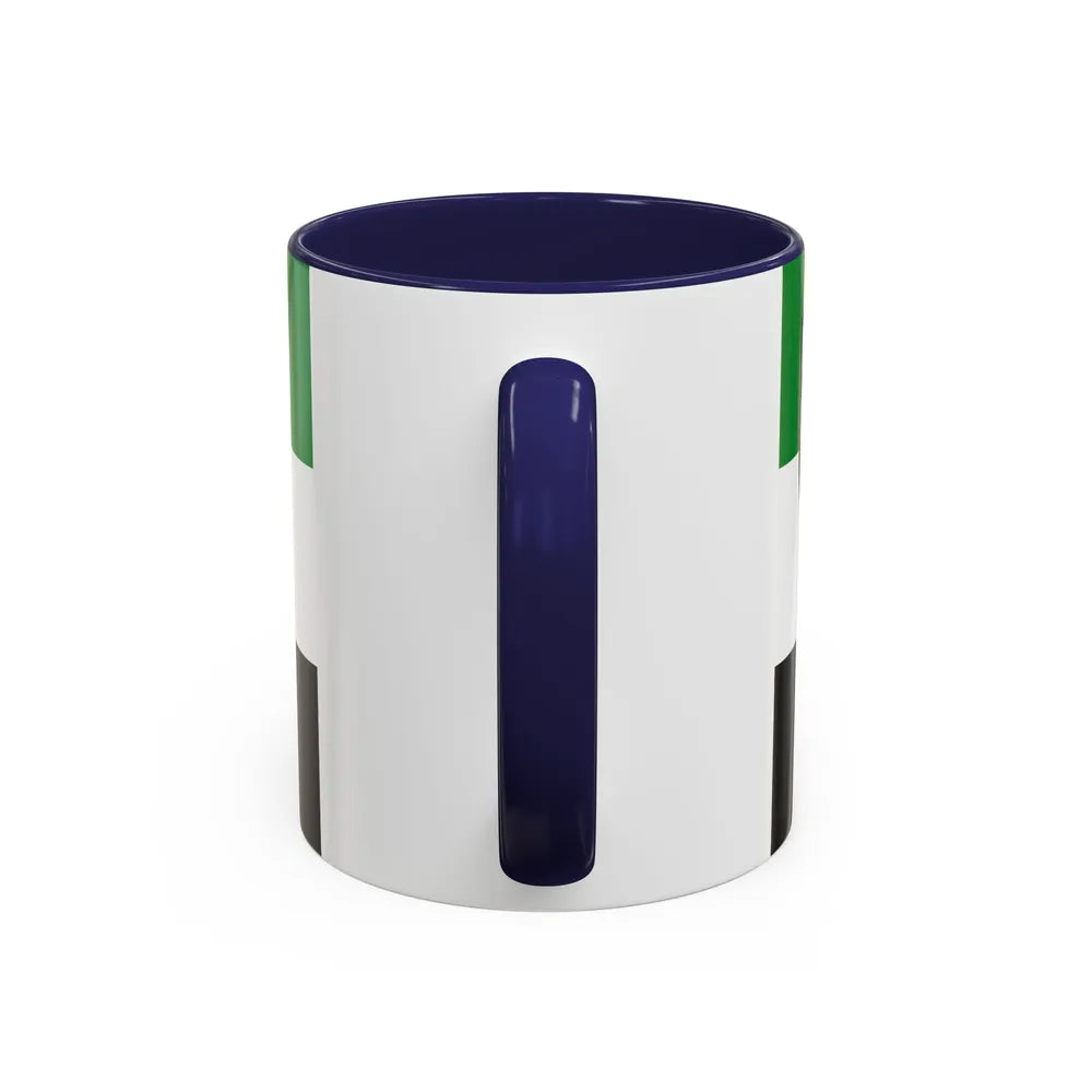 Flag of Ahrweiler Germany - Accent Coffee Mug-Go Mug Yourself