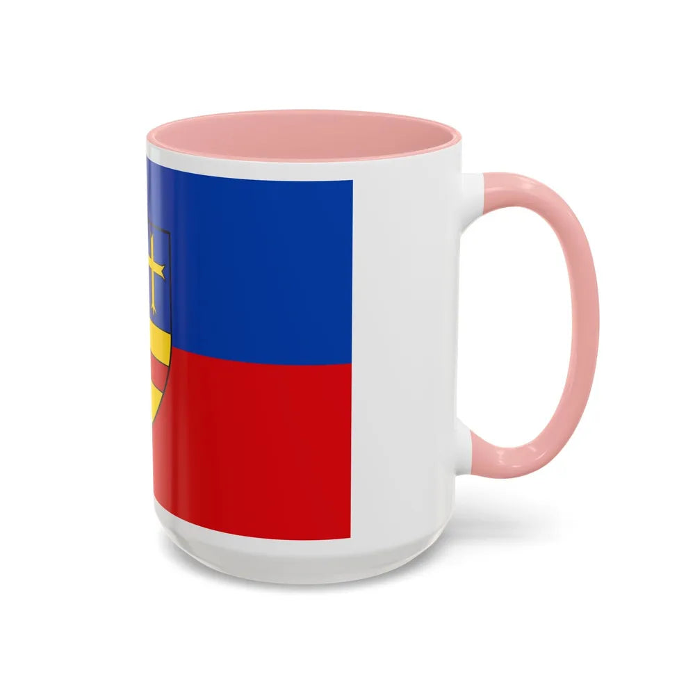 Flag of Cloppenburg Germany - Accent Coffee Mug-Go Mug Yourself