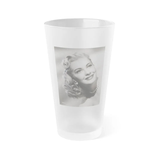 Lori Nelson #140 (Vintage Female Icon) Frosted Pint 16oz-16oz-Frosted-Go Mug Yourself