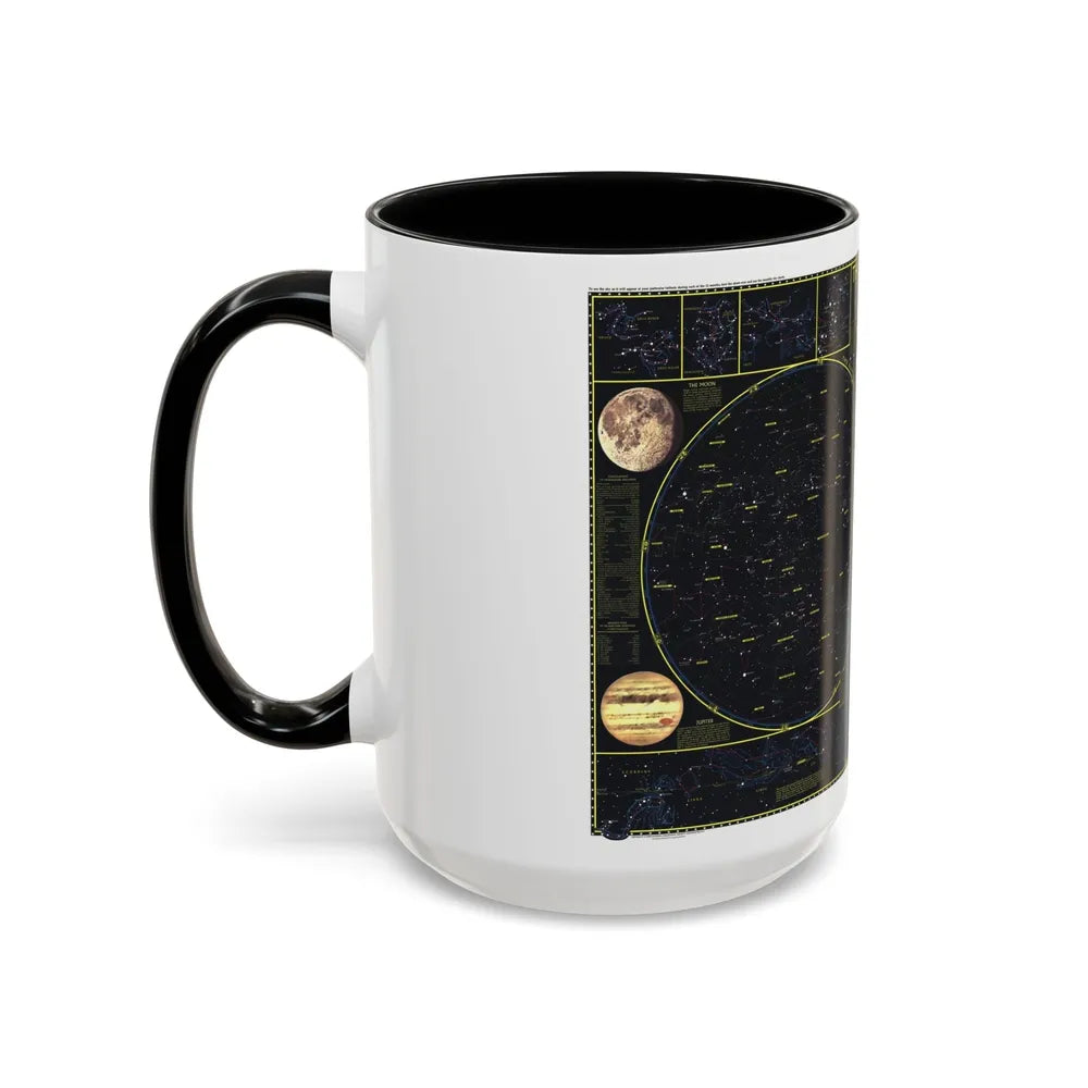 Heavens. The (1970) (Map) Accent Coffee Mug-Go Mug Yourself