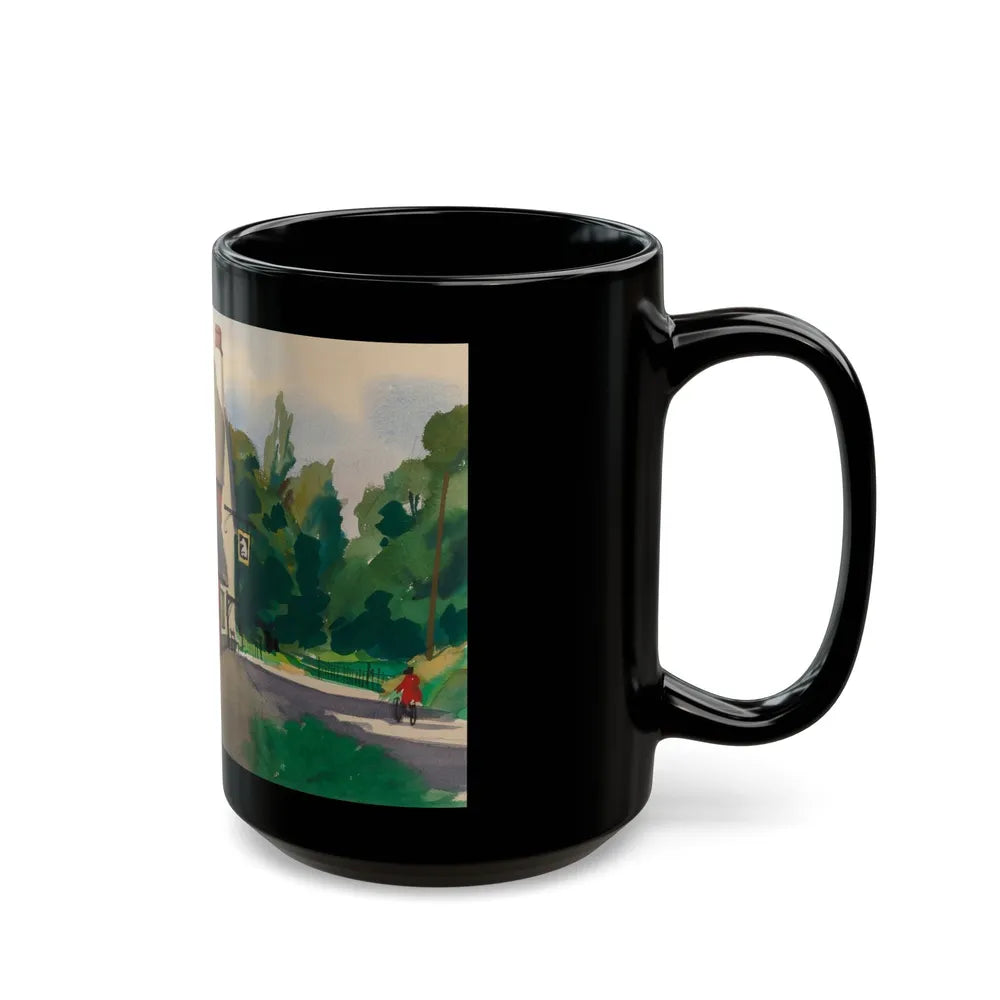 Country Life (2) - Black Coffee Mug-Go Mug Yourself