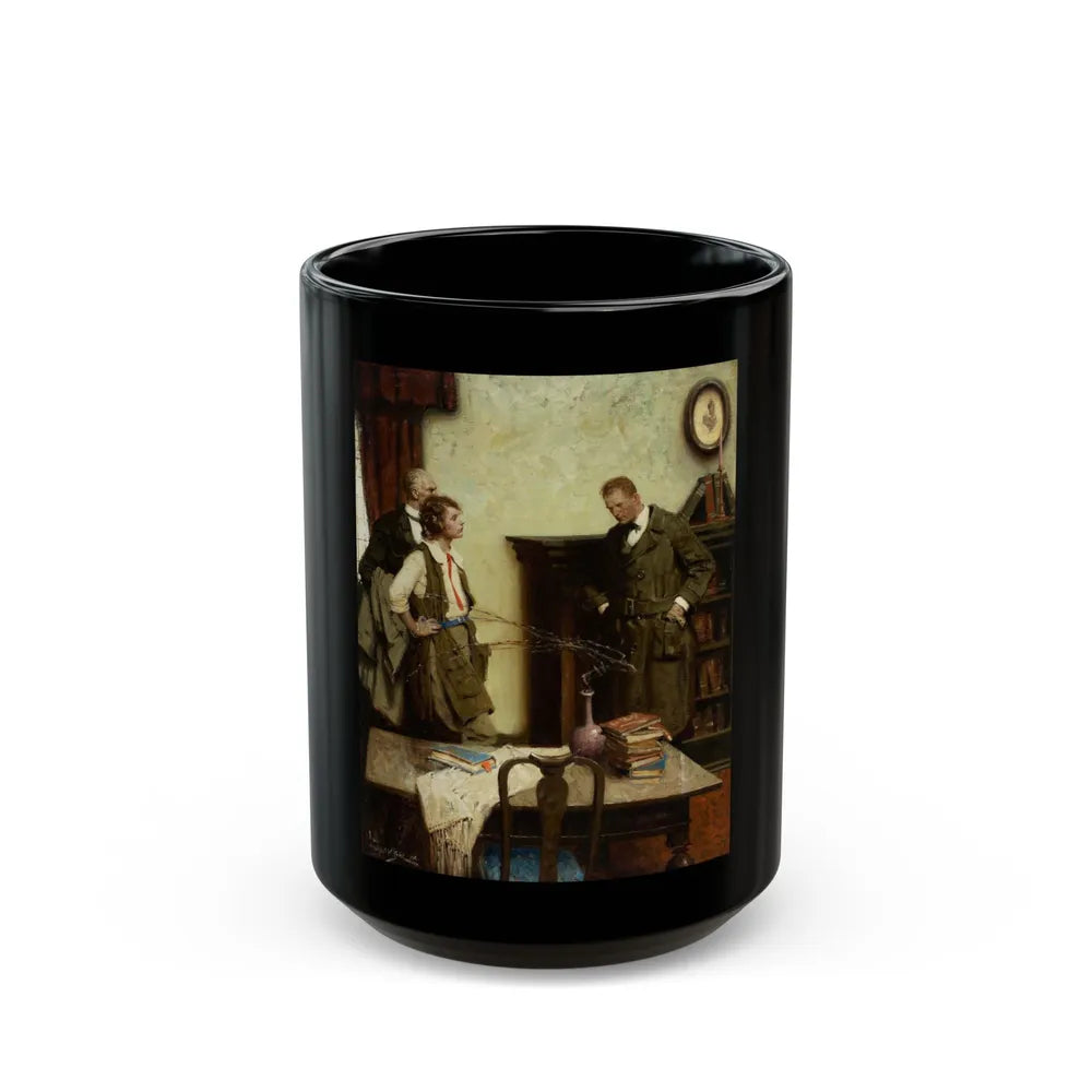 Confrontation - Black Coffee Mug-15oz-Go Mug Yourself