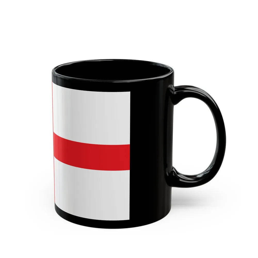 Flag of Freiburg im Breisgau Germany - Black Coffee Mug-Go Mug Yourself