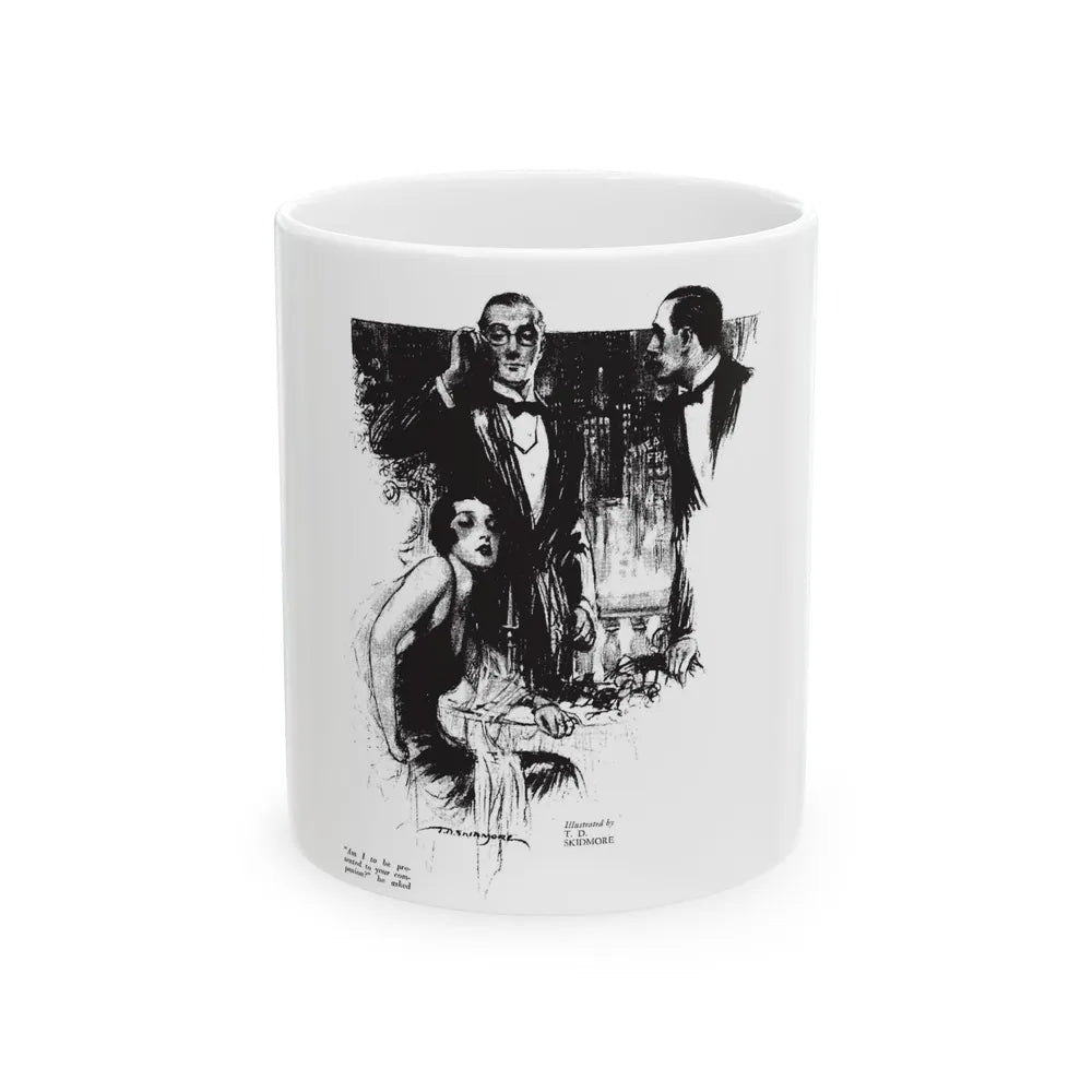 Free, White and Female (4), Collier's, March 3, 1928 - White Coffee Mug-11oz-Go Mug Yourself