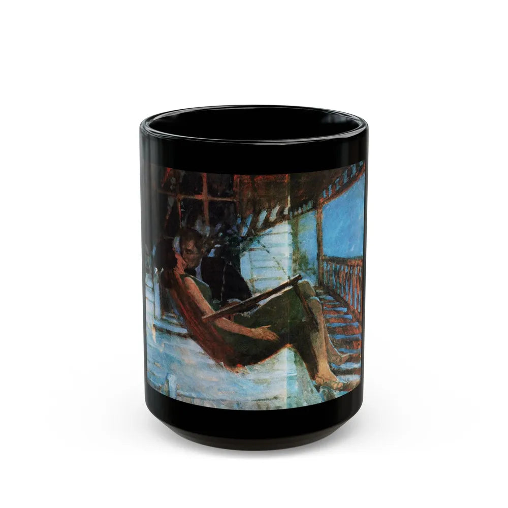 Dividing Line, Rebook, July 1964 - Black Coffee Mug-15oz-Go Mug Yourself