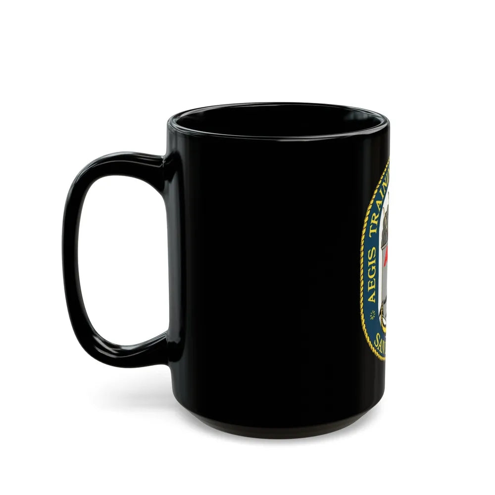 AEGIS Training Support Grp San Diego (U.S. Navy) Black Coffee Mug-Go Mug Yourself