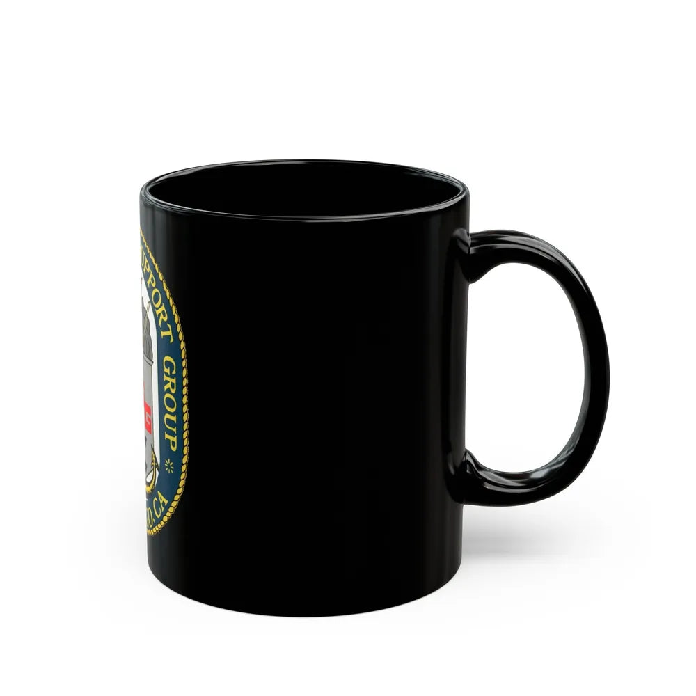 AEGIS Training Support Grp San Diego (U.S. Navy) Black Coffee Mug-Go Mug Yourself