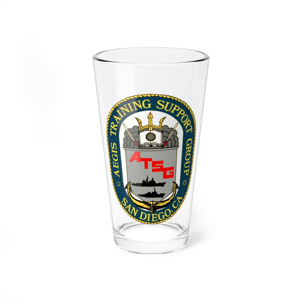 AEGIS Training Support Grp San Diego (U.S. Navy) Pint Glass 16oz-16oz-Go Mug Yourself