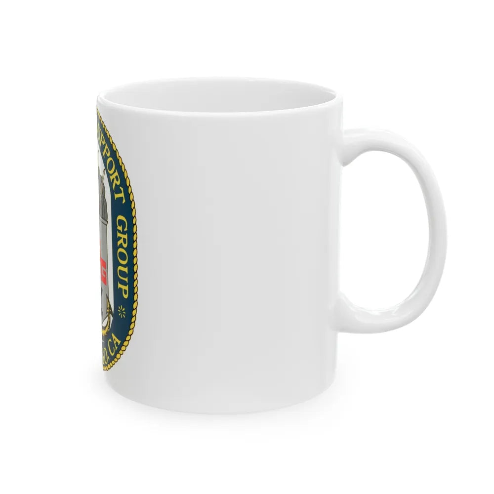 AEGIS Training Support Grp San Diego (U.S. Navy) White Coffee Mug-Go Mug Yourself