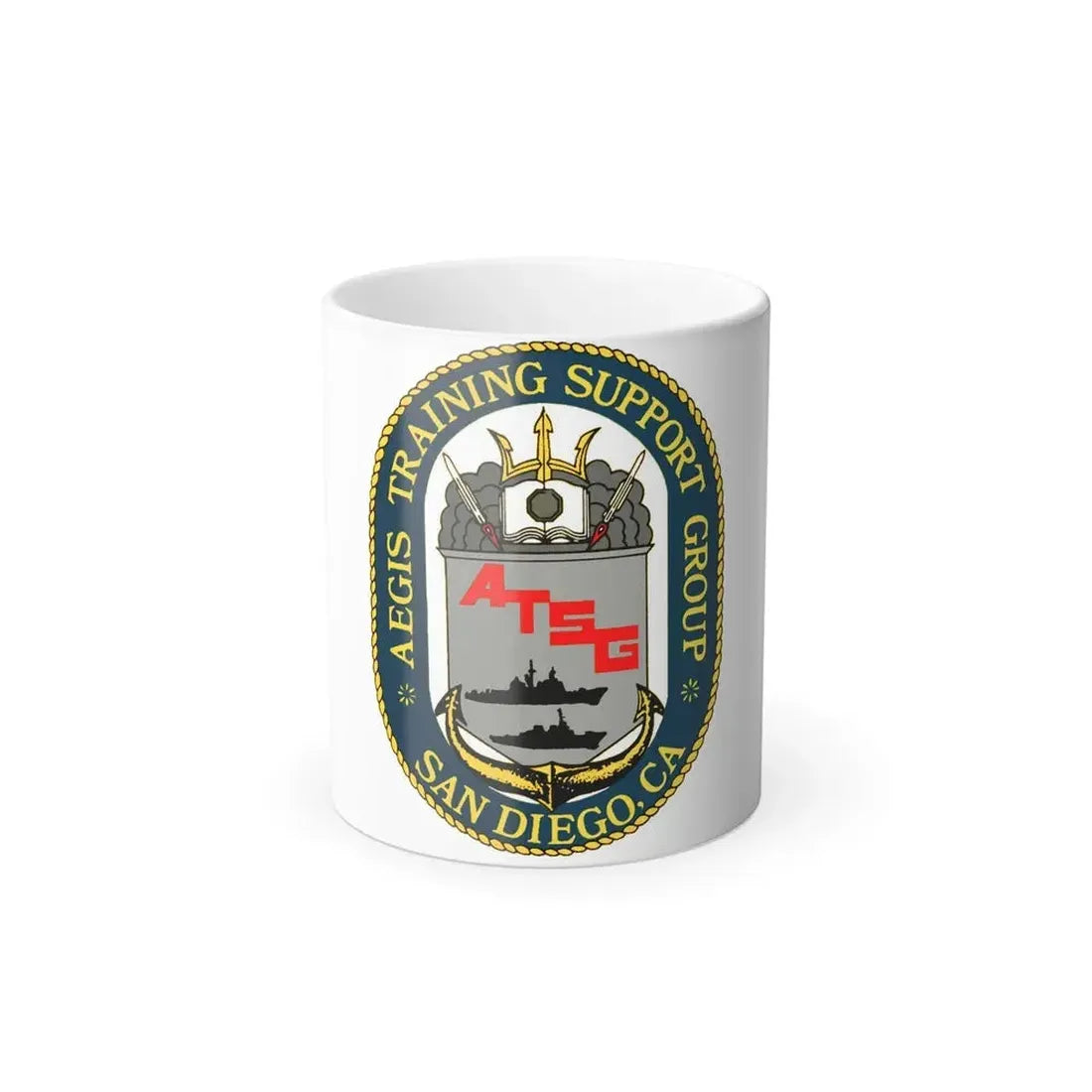 AEGIS Training Support Grp San Diego (U.S. Navy) Color Changing Mug 11oz Default Title 11oz - Go Mug Yourself