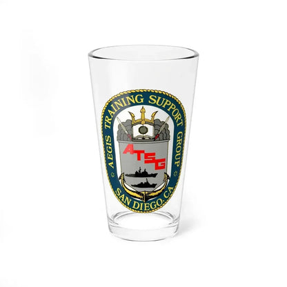 AEGIS Training Support Grp San Diego (U.S. Navy) Pint Glass 16oz 16oz - Go Mug Yourself