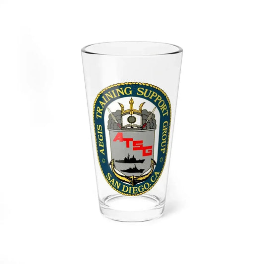 AEGIS Training Support Grp San Diego (U.S. Navy) Pint Glass 16oz 16oz - Go Mug Yourself
