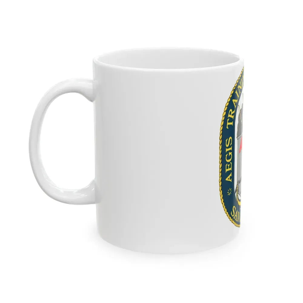 AEGIS Training Support Grp San Diego (U.S. Navy) White Coffee Mug - Go Mug Yourself