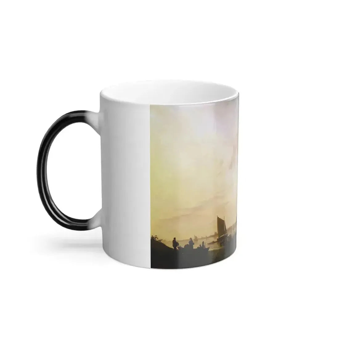 Aelbert Cuyp (1620-1691) Dordrecht%3a Sunrise - Oil on Canvas c1650 - Color Changing Mug 11oz - Go Mug Yourself