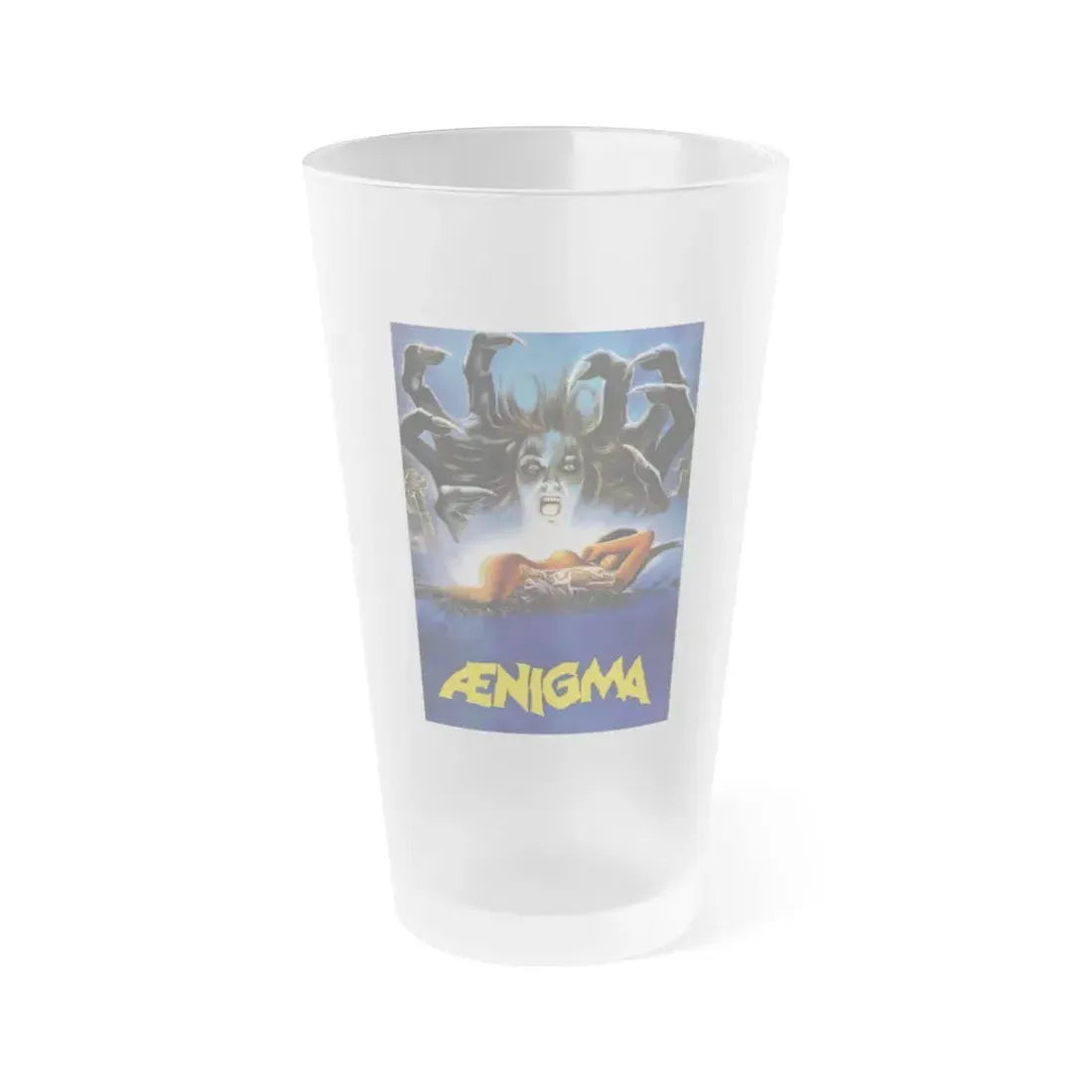 AENIGMA (2) 1987 Movie Poster - Frosted Pint Glass 16oz Default Title - Go Mug Yourself