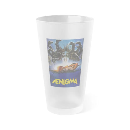 AENIGMA (2) 1987 Movie Poster - Frosted Pint Glass 16oz-Go Mug Yourself