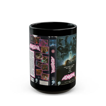 AENIGMA (VHS COVER) - Black Coffee Mug-15oz-Go Mug Yourself