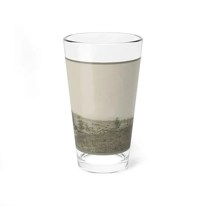 Aerial View Of A Camp In The Distance (U.S. Civil War) Pint Glass 16oz 16oz - Go Mug Yourself