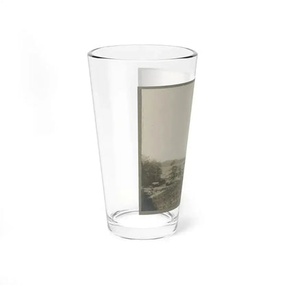 Aerial View Of A Camp In The Distance (U.S. Civil War) Pint Glass 16oz - Go Mug Yourself