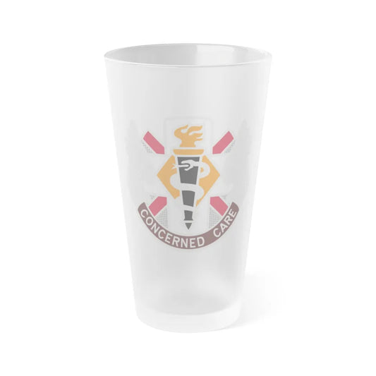 Aeromedical Center Fort Rucker (U.S. Army) Frosted Pint Glass 16oz-Go Mug Yourself