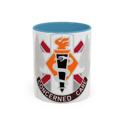 Aeromedical Center Fort Rucker (U.S. Army) Accent Coffee Mug 11oz Light Blue - Go Mug Yourself