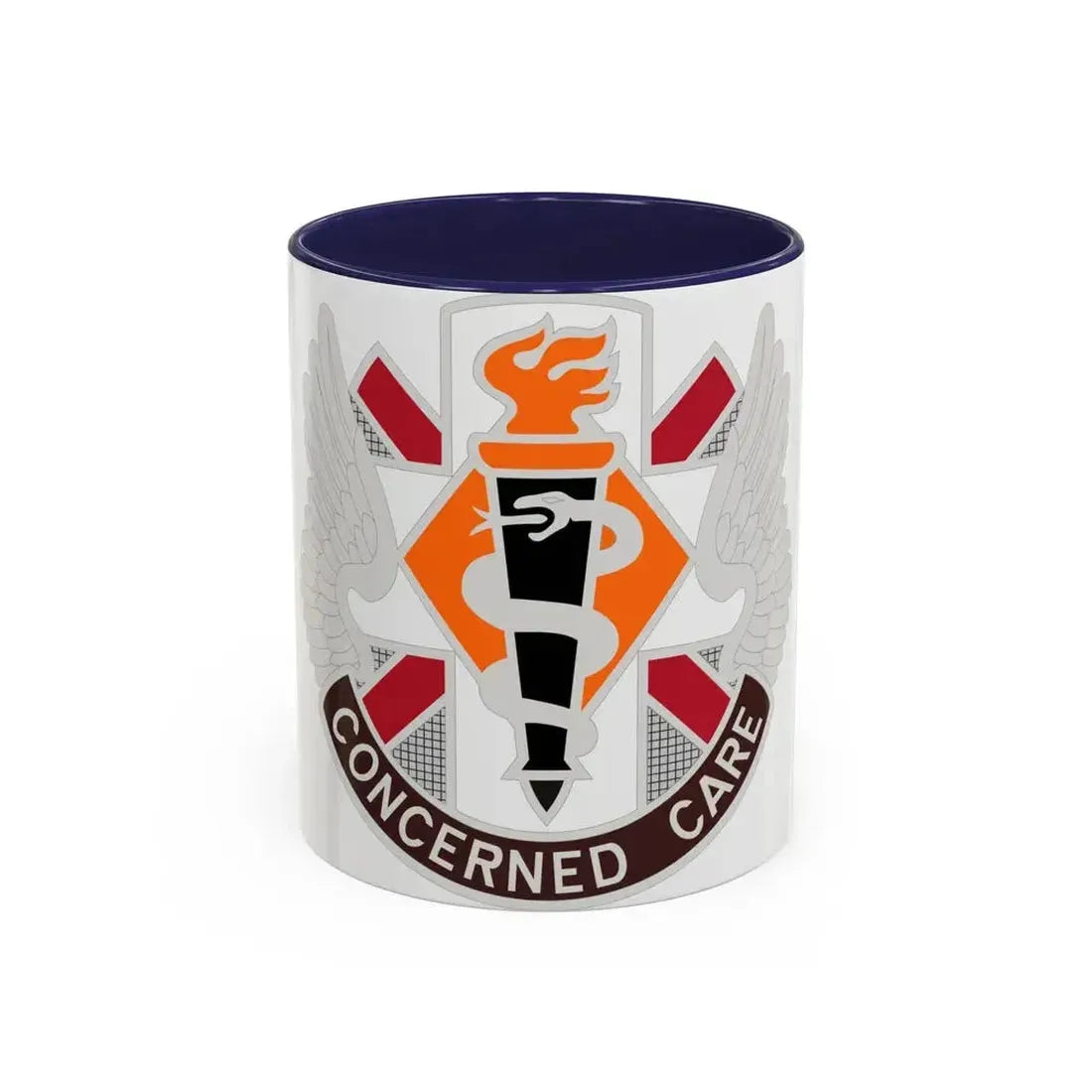 Aeromedical Center Fort Rucker (U.S. Army) Accent Coffee Mug 11oz Navy - Go Mug Yourself