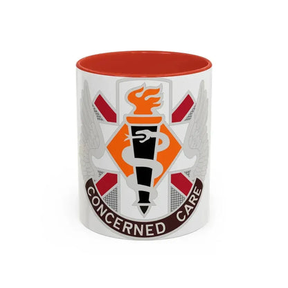 Aeromedical Center Fort Rucker (U.S. Army) Accent Coffee Mug 11oz Red - Go Mug Yourself