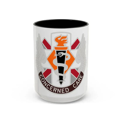 Aeromedical Center Fort Rucker (U.S. Army) Accent Coffee Mug 15oz Black - Go Mug Yourself