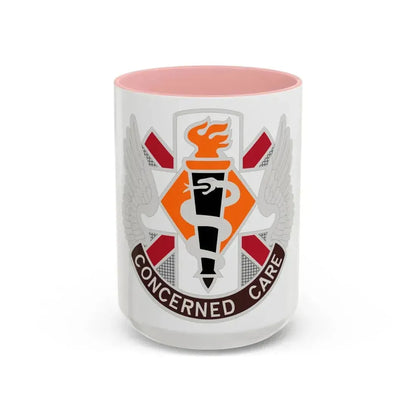 Aeromedical Center Fort Rucker (U.S. Army) Accent Coffee Mug 15oz Pink - Go Mug Yourself