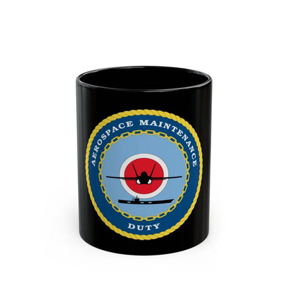 Aerospace Maintenance Duty (U.S. Navy) Black Coffee Mug-11oz-Go Mug Yourself