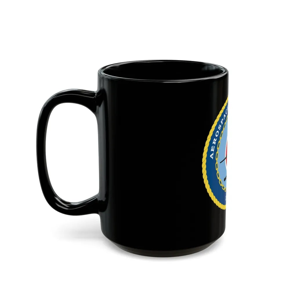 Aerospace Maintenance Duty (U.S. Navy) Black Coffee Mug-Go Mug Yourself