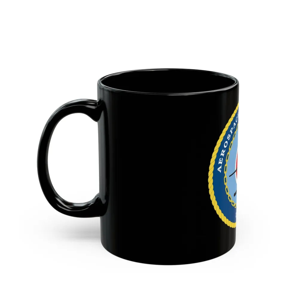 Aerospace Maintenance Duty (U.S. Navy) Black Coffee Mug-Go Mug Yourself