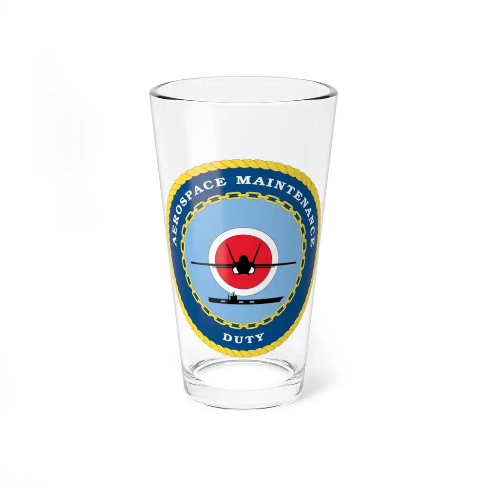 Aerospace Maintenance Duty (U.S. Navy) Pint Glass 16oz-16oz-Go Mug Yourself